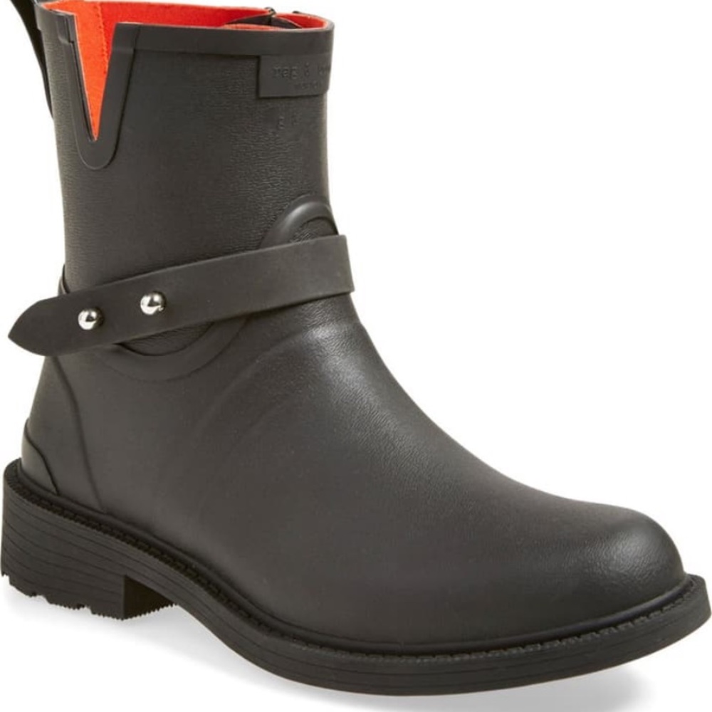 Rag & Bone Moto Rain Boot
